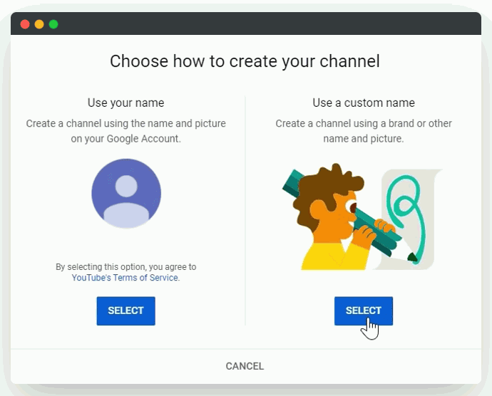 Step 2 To Create Channel